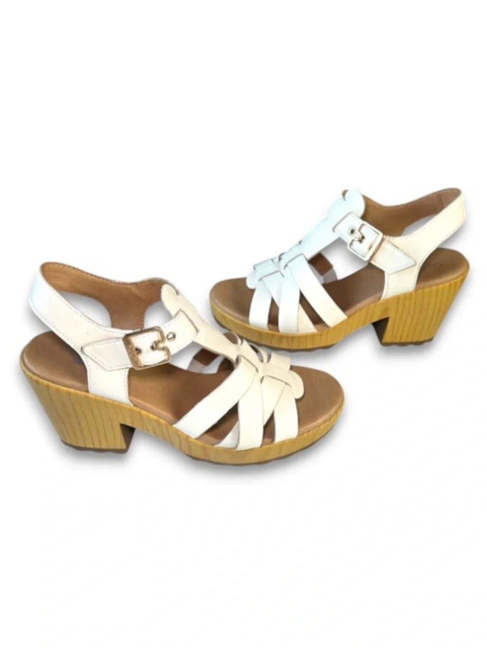 Dr. Scholl’s Wild Nights Tawny Birch Platform Sandals Size 7.5